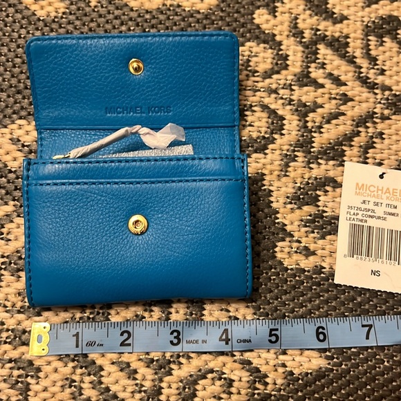 Brand New Michael Kors Jet Set Flap Coinpurse - Picture 10 of 11